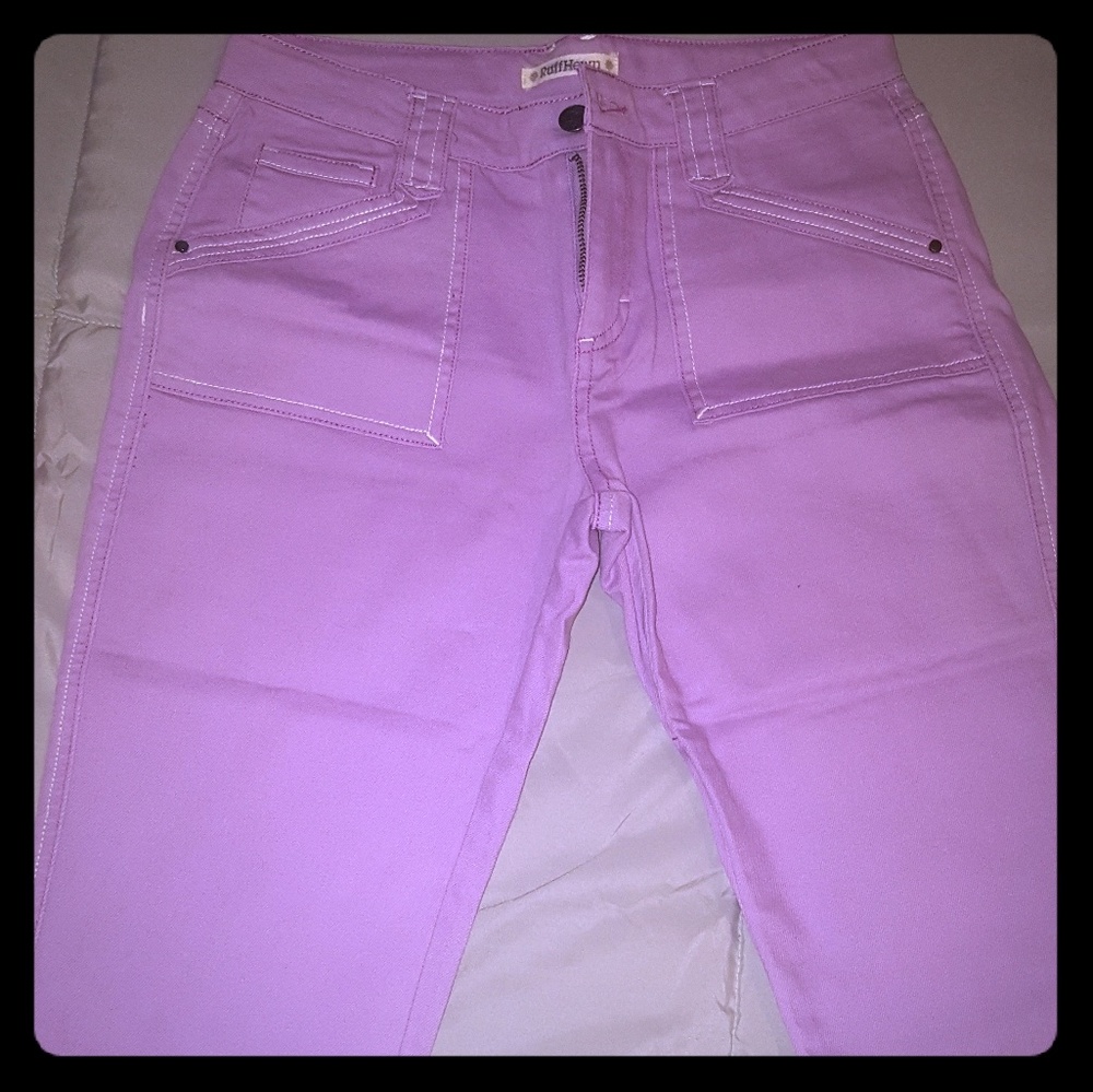 Ruff Hewn lavender capris. Size 16.